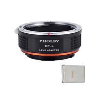 PHOLSY Bague d'adaptation Manuelle pour Mount d'objectif EF sur L