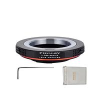 PHOLSY Bague d'adaptation Manuelle pour Mount d'objectif M39 sur M4/3 | Compatible avec Objectifs M39 LTM et Appareil Photo Micro Four Thirds, 39mm vers M4/3, M39 vers MFT, LTM vers MFT