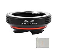 PHOLSY Bague d'adaptation Manuelle pour Mount d'objectif Om sur Leica M | Compatible avec Objectifs Olympus OM et Appareil Photo Leica M, Olympus OM vers Leica M, OM vers Leica M