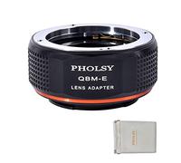 PHOLSY Bague d'adaptation Manuelle pour Mount d'objectif QBM sur E