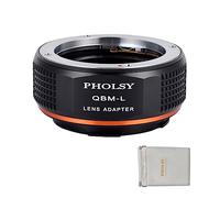 PHOLSY Bague d'adaptation Manuelle pour Mount d'objectif QBM sur L