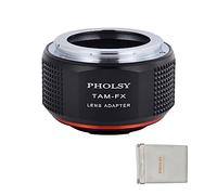 PHOLSY Bague d'adaptation Manuelle pour Objectif Adaptall-2 sur FX | Compatible avec Objectifs Tamron Adaptall-2 et Appareil Photo Fujifilm X, Adaptall-2 vers Fuji X, Tamron vers Fuji X