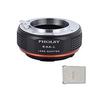 PHOLSY Bague d'adaptation pour objectifs Exakta (Pas Topcon) Mount et Appareil Photo Boîtier Leica L Mount Compatible avec Leica SL2, SL2-S, CL, TL2, Lumix S5, S1, BS1H, FP, FP L