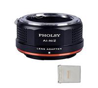 PHOLSY FTZ Bague d'adaptation Manuelle pour Objectif Nikon F sur Z | Compatible avec Objectifs Nikon F et Appareil Photo Nikon Z, Nikon F vers Nikon Z, Nikon F vers Z, AI vers Z