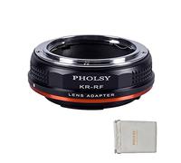 PHOLSY Konica sur EOS RF, Bague d'adaptation Compatible avec objectifs Konica AR et Canon EOS RF Boîtier pour Canon EOS R6 Mark II, EOS R7, EOS R10, EOS R3, EOS R5, EOS R5C, EOS R6, EOS R, EOS RP