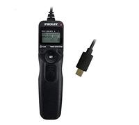 PHOLSY RR-90 Caméra Télécommande Minuteur avec Intervallomètre pour Fuji | Déclencheur à Distance avec Minuterie pour Fujifilm GFX 50S X-Pro2 X-T2 X-T20 X-T1 X-T10 X-E3 X-E2S X-A3 X-A2 X-A10 X100F X70
