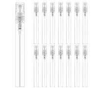 Phomanttonary Lot de 15 Pièces Vaporisateurs de Parfum, Flacon Pulvérisateur Vide en Transparent de 10ML pour Échantillon Parfum, Voyage et Cosmétique, Portable Flacons Atomiseurs（10ML）