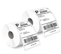 Phomemo 4x6'' 1000 Étiquettes/Rouleau - Compatibles Avec Imprimantes MUNBYN, Phomemo - Thermiques Sans BPA Autocollantes Pour DHL, UPS - 100 x 150 mm