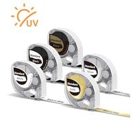 Phomemo 5x Transfert Thermique 12mm, Multicolore, pour P12/P12 Pro/LT12