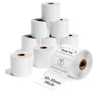 Phomemo 9 rouleaux étiquettes pour M110/M108/M220/M221, 50x30mm, 2070 PCS