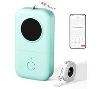 Phomemo D30 Étiqueteuse Bluetooth, Portable Etiqueteuse Autocollantes Portable adaptée à la Maison, à la Cuisine, à l'école et au Bureau, Label Maker Compatible avec iOS & Android - Vert