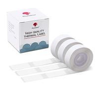 Phomemo D30 Étiquettes adhésives blanches 14x30mm Papier d'impression, Phomemo Papier d'impression pour D30 Étiqueteuse thermique portable