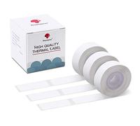 Phomemo D30 Étiquettes adhésives blanches 14x40mm Papier d'impression, Phomemo Papier d'impression pour D30 Étiqueteuse thermique portable
