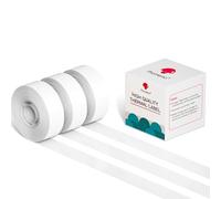 Phomemo D30 Étiquettes Adhésives pour l’Organisation et le Classement de Documents - Compatibles avec les Imprimantes Thermiques D30, Q30S, Q30 et Q31, Continu, 15 mm x 6 m, 3 rouleaux, blanc