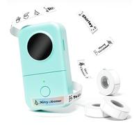 Phomemo D30 Mini Etichettatrice Bluetooth Confezione Regalo Con 3 rotoli di adesivi - Portatile Stampante Etichette Adesive, per CASA,Scuola,Cucina, Etichettatrice Adesive per iOS e Android -Verde