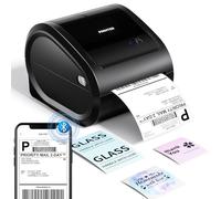 Phomemo D520BT Imprimante Thermique 4 x 6 Bluetooth, Étiquettes Autocollantes sans Encre pour Expédition, Compatible avec iPhone, Android, Mac, Windows, Colissimo et UPS, Noir
