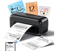Phomemo DHL Imprimante Thermique Etiquette Bluetooth,Imprimante Étiquettes Expedition,4x6 Imprimante Thermique DHL Label Printer,Compatible avec Ebay,Amazon,Etsy,Shopify,UPS,FedEx etc (Noir)