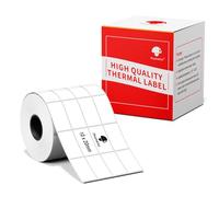 Phomemo Etiquette M110 D'éTiquettes, 20 X 10 MM(0.78"x0.39") M110 Thermiques Autocollantes Thermiques Pour Imprimantes D'éTiquettes Phomemo M120/M110/M200/M220/M100/M108, 1200 étiquettes/Rouleau