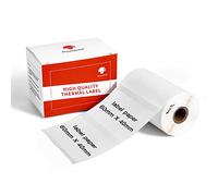 Phomemo Étiquette M220 Étiquette thermique Auto-adhésive, Étiquettes thermiques multifonctions,2,36"x1,57" (60x40mm),Compatible avec l'étiqueteuse Phommeo M200 M220 M221,180 étiquettes/rouleau