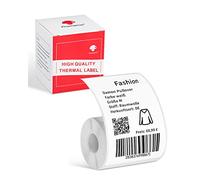 Phomemo Étiquette pour Imprimante M220 M250 M221 M120 M150 M108 M110 M421 - Code à Barres Polyvalent, Nourriture, Nom, Adresse - 50x80mm, 100 Étiquettes/Rouleaux