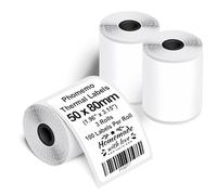 Phomemo Étiquettes Autocollantes 50x80mm pour M110/M220, 3 Rouleaux, 270Pcs