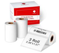 Phomemo Étiquettes Thermiques Autocollantes 3 Rouleaux 60x40mm,540 pcs