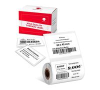 Phomemo étiquettes thermiques en papier pour imprimante d'étiquettes M220 M250 M221 M421 Étiquettes autocollantes multifonctionnelles, d'adresse, étiquettes de prix, 60x40 mm, 180 étiquettes/rouleau