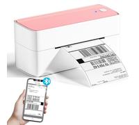 Phomemo Imprimante d'étiquettes Bluetooth, PM241BT Imprimante Thermique Ttiquette 4X6, Imprimante d'étiquettes d'expédition Bluetooth Label Printer pour Code à Barres, Amazon, DHL, FedEx, UPS