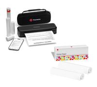 Phomemo Imprimante Portable M834 et 2 Rouleaux de Papier Thermique A4