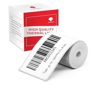 Phomemo Lot de 100 étiquettes autocollantes multifonctionnelles pour étiqueteuses Phomemo M110/M220/M220/M120/M100/M108/M150/M250/M260, 40 x 80 mm