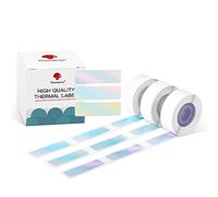 Phomemo Lot de 3 rouleaux de ruban adhésif D30 - Autocollant, imperméable, résistant à l'huile, aux rayures, convient pour nom, prix, stockage et classification - 12 x 40 mm