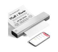 Phomemo M08F A4 Imprimante sans Fil pour Le Voyage, Mobile Bluetooth Imprimante Supportant Le A4 Papier Compatible avec Le Android, iOS pour L'Entreprise, L'École Et Le Bureau