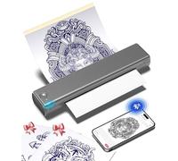 Phomemo M08F - Imprimante thermique Machine à tatouer Transfert de papier Imprimante thermique pour tatouage temporaire, pas besoin d'encre, compatible avec Smartphone & PC