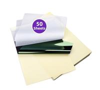 Phomemo M08F Papier Transfert Tatouage, A4 Thermique Tatouage, 50 Feuilles