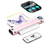 Phomemo M08F Plus AI Imprimante à Pochoir pour Tatouage avec écran Tactile - Thermocopieur Tatouage Thermique pour Artistes avec Détourage IA Automatique, Comprend 10 Feuilles de Papier Transfert