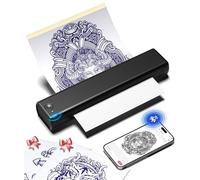 Phomemo M08F Thermocopieur Tatouage A4 Imprimante Tatouage Machine de Tatouage Imprimante Stencil Tatouage avec 10pcs Papier de Tatouage