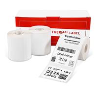 Phomemo 3 rouleaux Étiquette M110 Étiquette thermiques Autocollante,.57 "x1.18" (40x30mm), Compatible avec Phomemo M110 M120 M220 M221 M108 M200 M100 M150 M250 M260,230 / Rouleau