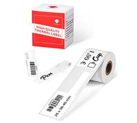 Phomemo M220 Câble étiquette Adhésive Pour Imprimante D'étiquettes M220 M250 M120 M110 M200 M221, étiquettes Thermiques Câbles, 25 x 38-40 mm, 100 étiquettes/rouleau
