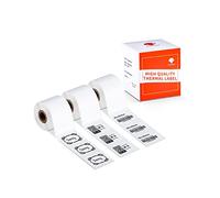 Phomemo M220 D'étiquettes, Compatible Avec M220 M250 M120 M110 M200 M221 Imprimante D'étiquettes, Pour Codes Barres, Adresses, Noms, Prix, 30x20mm, 320 étiquettes/rouleau, 3 rouleaux