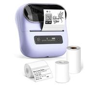 Phomemo M220 Étiqueteuses Bluetooth Thermique Étiqueteuse, Portable Bluetooth Facile à Utiliser pour Le Bureau, la Maison, Les Affaires avec 3 Rouleaux d'étiquettes