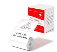 Phomemo M220 Étiquettes Thermiques Pour Imprimante D'étiquettes M220 M250 M221 M421 Étiquettes Autocollantes Multifonctionnelles, 57x32mm,230 étiquettes/rouleau