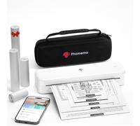 Phomemo M834 Imprimante Portable Thermique A4 300 DPI - Kit Blanc