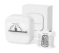 Phomemo Mini Imprimante Thermique Portable, M02 Mini Imprimante Autocollant pour Téléphones et Tablettes, iOS et Android, Compatible pour Journaux, Autocollants, Notes, Mémos, Cadeaux