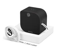 Phomemo P12-Pro Mini Bluetooth Label Maker, étiqueteuse Thermique USB Rechargeable, imprimante d'étiquettes pour la Maison, Le Bureau et Les Petites Entreprises pour iOS et Android-Noir