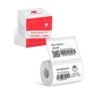 Phomemo Papier D'étiquette Pour Imprimantes D'étiquettes M220 M250 M221 M120 M150 M108 M110 M421, étiquettes Auto Adhésives Pour Codes à Barres, Noms, Prix, Adresses, 50x30mm,230 étiquettes/rouleaux