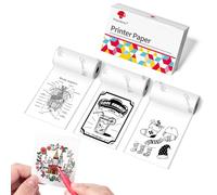 Phomemo Papier pour Portable Mini Imprimante, 53mm x 3.5 m, 3 Rouleau