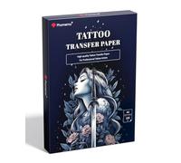 Phomemo Premium Papier Transfert Tatouage, M08F Papier Transfert Professionnel A4 pour Tatouage, Papier Stencil pour Tatouage Compatible avec Imprimante Tatouage M08F TP81 M08F Plus, 100 Feuilles