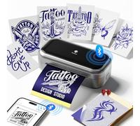 Phomemo TP31 Thermocopieur Tatouage, 2025 Upgraded Imprimante Tatouage Imprimante Stencil Tatouage avec 30 Feuilles Papier Transfert,Stencil Tatouage Transfert Compatible avec iOS, Android