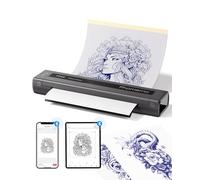 Phomemo TP88 Thermocopieur Tatouage Bluetooth,Imprimante Thermique Tatouage,Machine de Transfert Tatouage,Tattoo Stencil Printer avec 10 Feuilles Papier Transfert Tattoo pour Smartphone & PC
