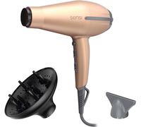 Phon Temps 5D Sensi - 2200 W De Puissance - Technologie innovante 5D Ultra Ozone Ion Protect - Soins et Protection Des Cheveux - 530 g, Rose